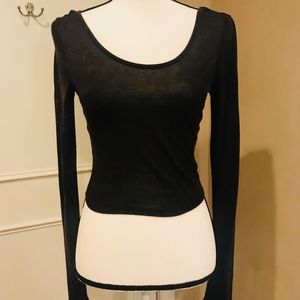 Scoop neck Urban Outfitters Crop Top